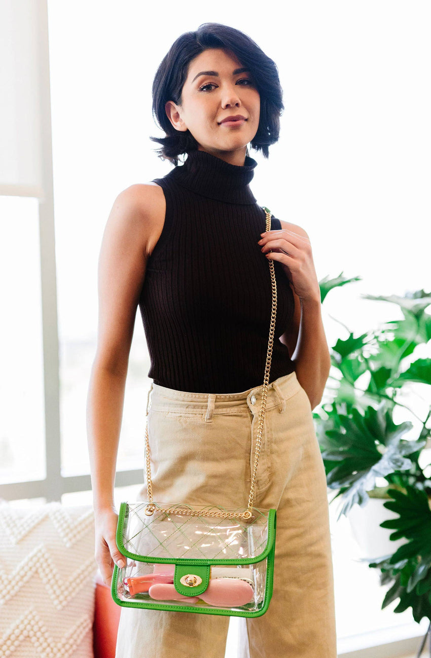 Clear Stadium Concert Crossbody Bag
