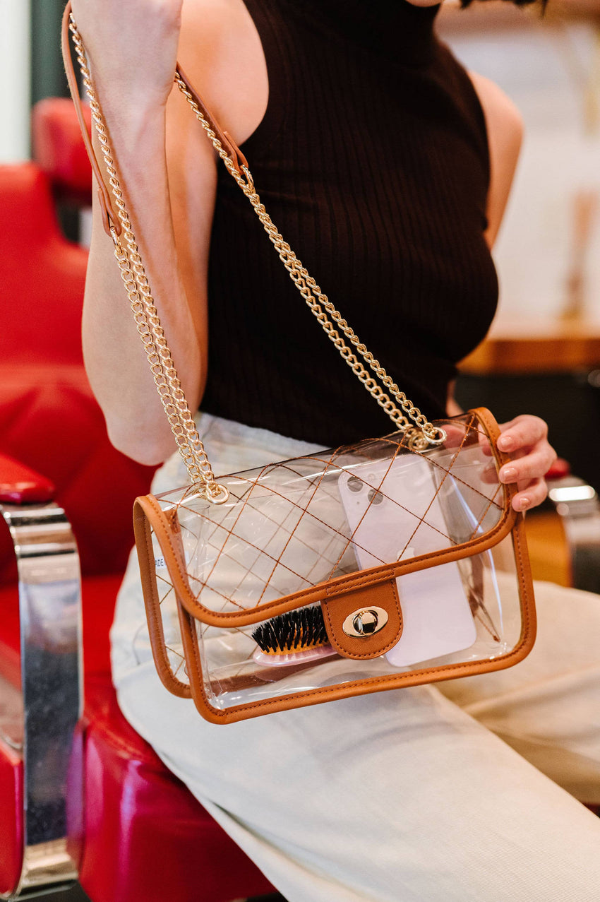 Clear Stadium Concert Crossbody Bag