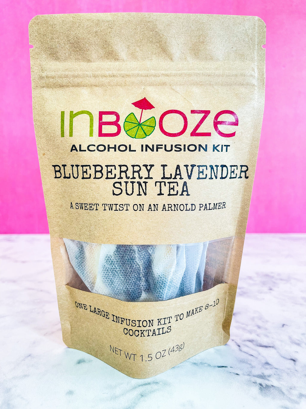 Blueberry Lavender Sun Tea Alcohol Infusion Cocktail Kit