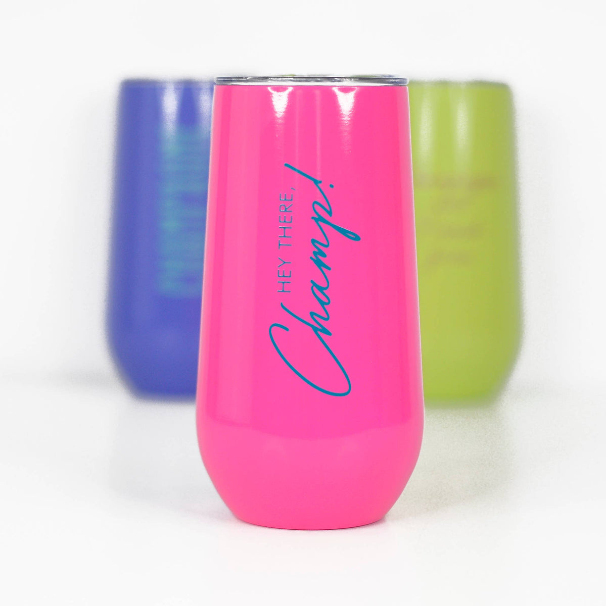 Champagne Diet Neon Stainless Champagne Tumbler – InBooze