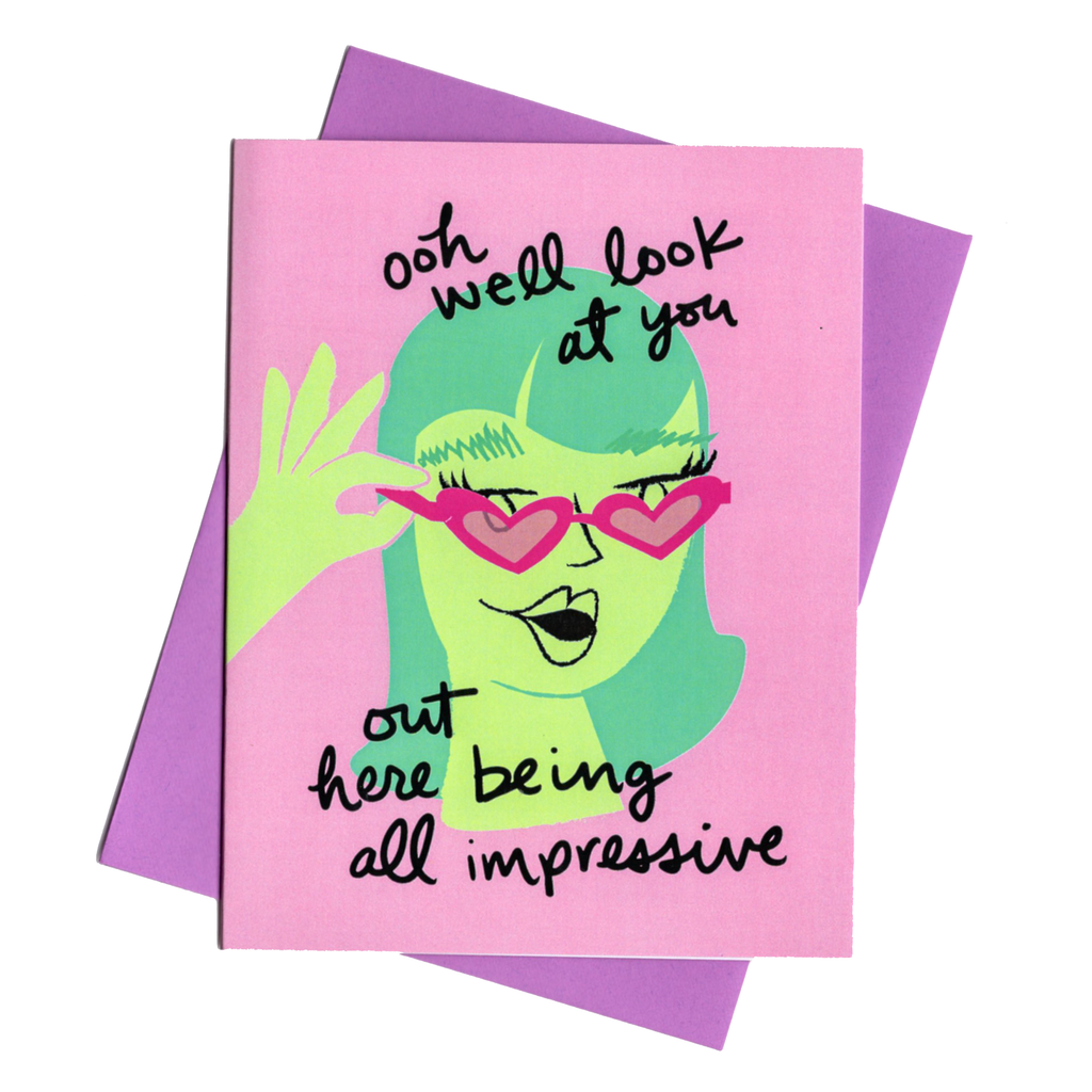 Ooh Well Look at You - Funny, Positive Congrats Card