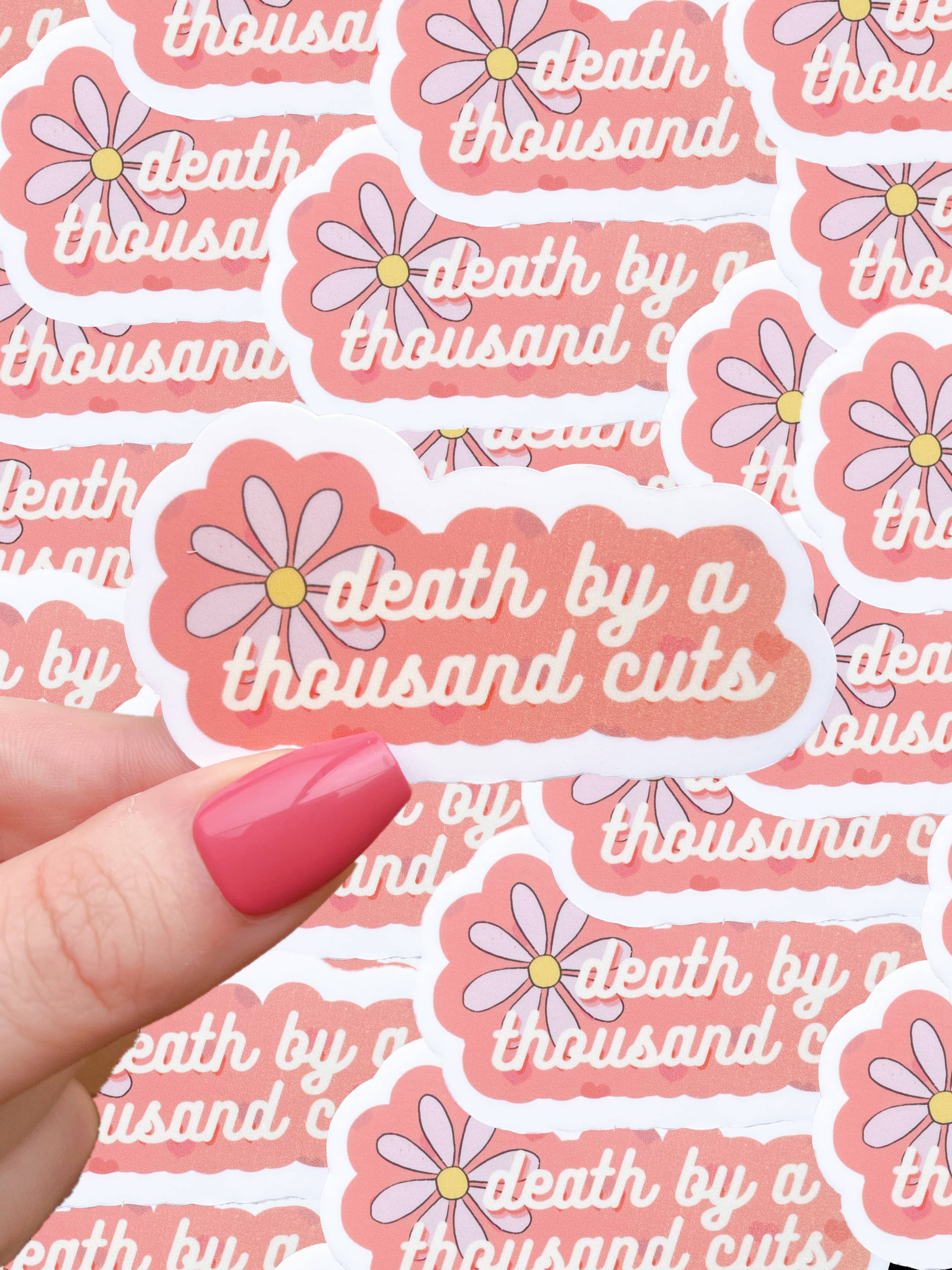 Death by a Thousand Cuts Sticker - Taylor Swift Sticker