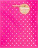 Gold Dots Colorful Gift Bag - Small Square Bottom