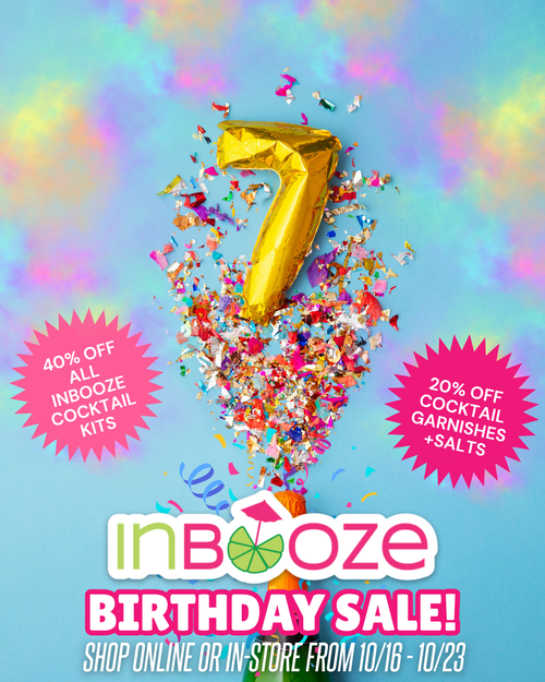 7th Anniversary Sale - 20% off Garnishes, Salts and Cubes!