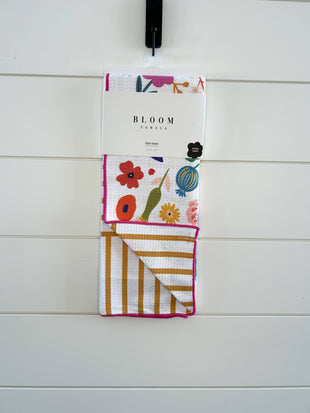 Kitchen Towel | Wildflower Bright Design