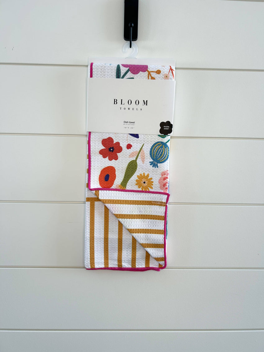 Kitchen Towel | Wildflower Bright Design