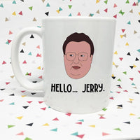 Jerry and Newman 11oz Coffee mug Hello Jerry Hello Newman