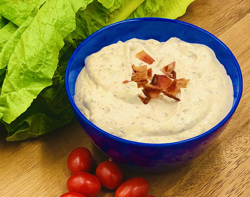 Easy BLT Dip Mix for veggies, crackers, pretzels and more!