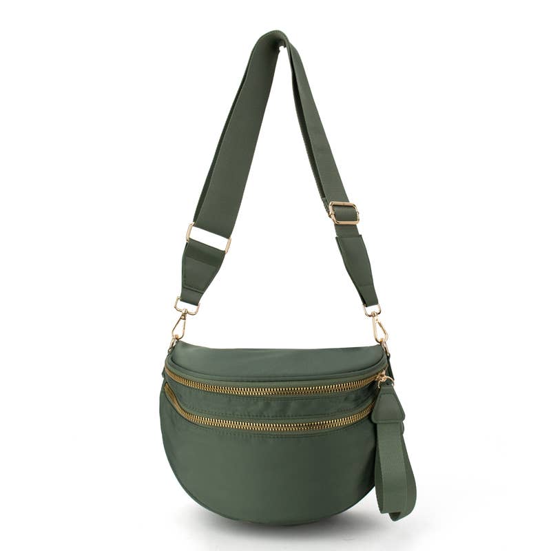 The Avril Solid | Sling Crossbody Bag | Plus Size Friendly Purse