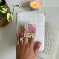 Hot Girls Read Kindle Grip - Bookish Gift & E-Reader Accessory