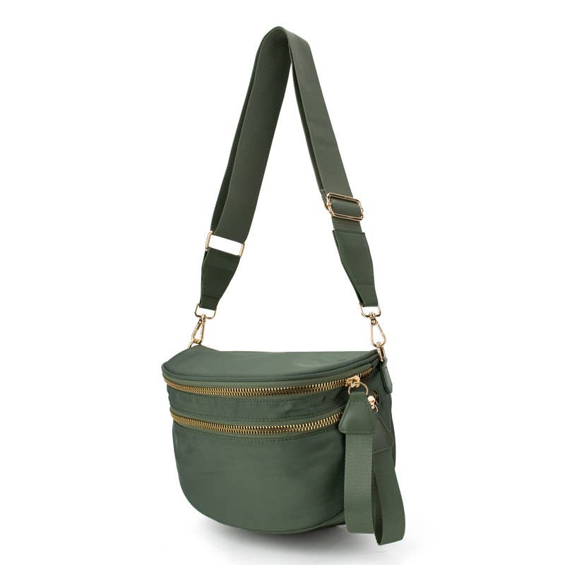 The Avril Solid | Sling Crossbody Bag | Plus Size Friendly Purse
