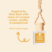 Car Diffusers | Spring & Summer Scents: Individual Mylar Bag / Peach Mango Bellini