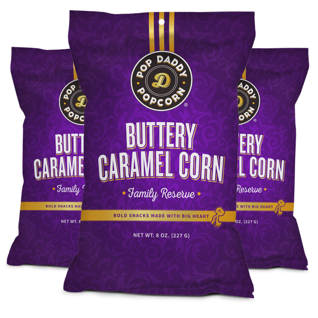 SALE! Pop Daddy - Premium Buttery Caramel Corn 8oz.