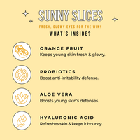 Sunny Slices Kid's Eye Masks