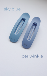 KAXI Oversized Lay Down Claw Clip — Flat Everyday Hair Clip