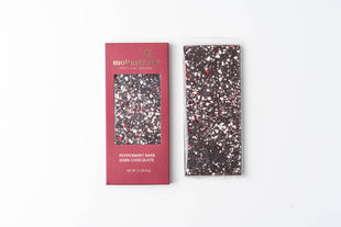 Peppermint Bark Dark Chocolate Bar