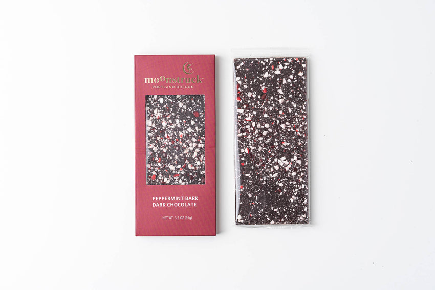 Peppermint Bark Dark Chocolate Bar