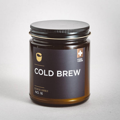 Cold Brew Soy Candle - Amber Jar