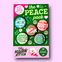 The Peace Pack - 5 Buttons!
