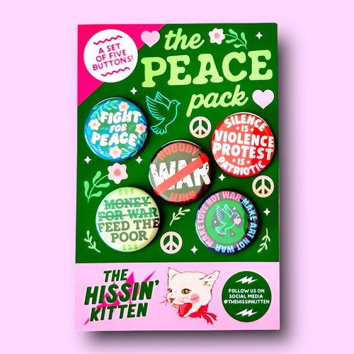 The Peace Pack - 5 Buttons!