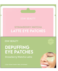 Strawberry Matcha Latte Depuffing & Hydrating Eye Patches