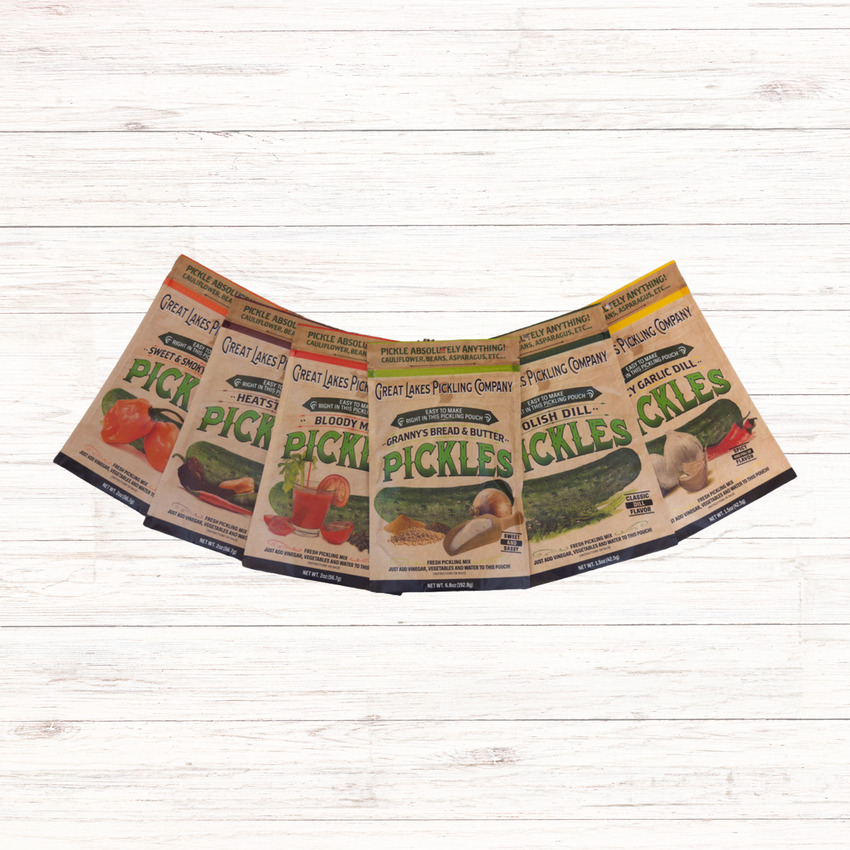 Great Lakes Pickling Company- Pickling Pouch For Homemade Pickled Items!