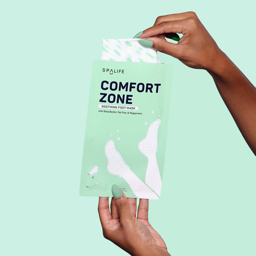 Spa Gift | Comfort Zone Soothing Foot Mask with Shea Butter & Tea Tree