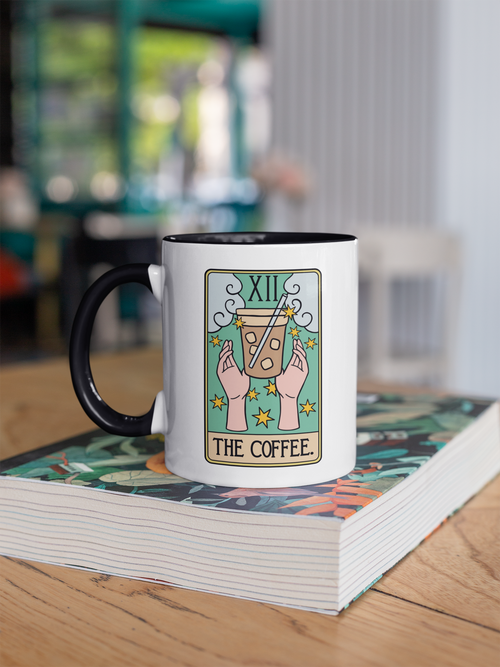 The Coffee Tarot Card Coffee Mug