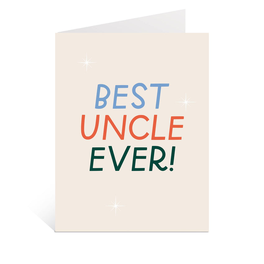 Best Uncle Ever Card | Family Cards, Fun Uncle, Gift For Him