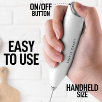 Simple Craft Milk Frother Handheld Drink Mixer