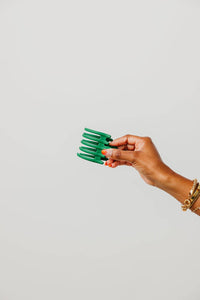 KAXI Wide Lay Down Claw Clip — Flat Low-Profile Hair Clip