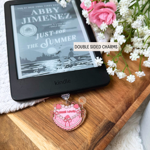 Book lover Kindle Charm,  Kindle case Accessories, bookish