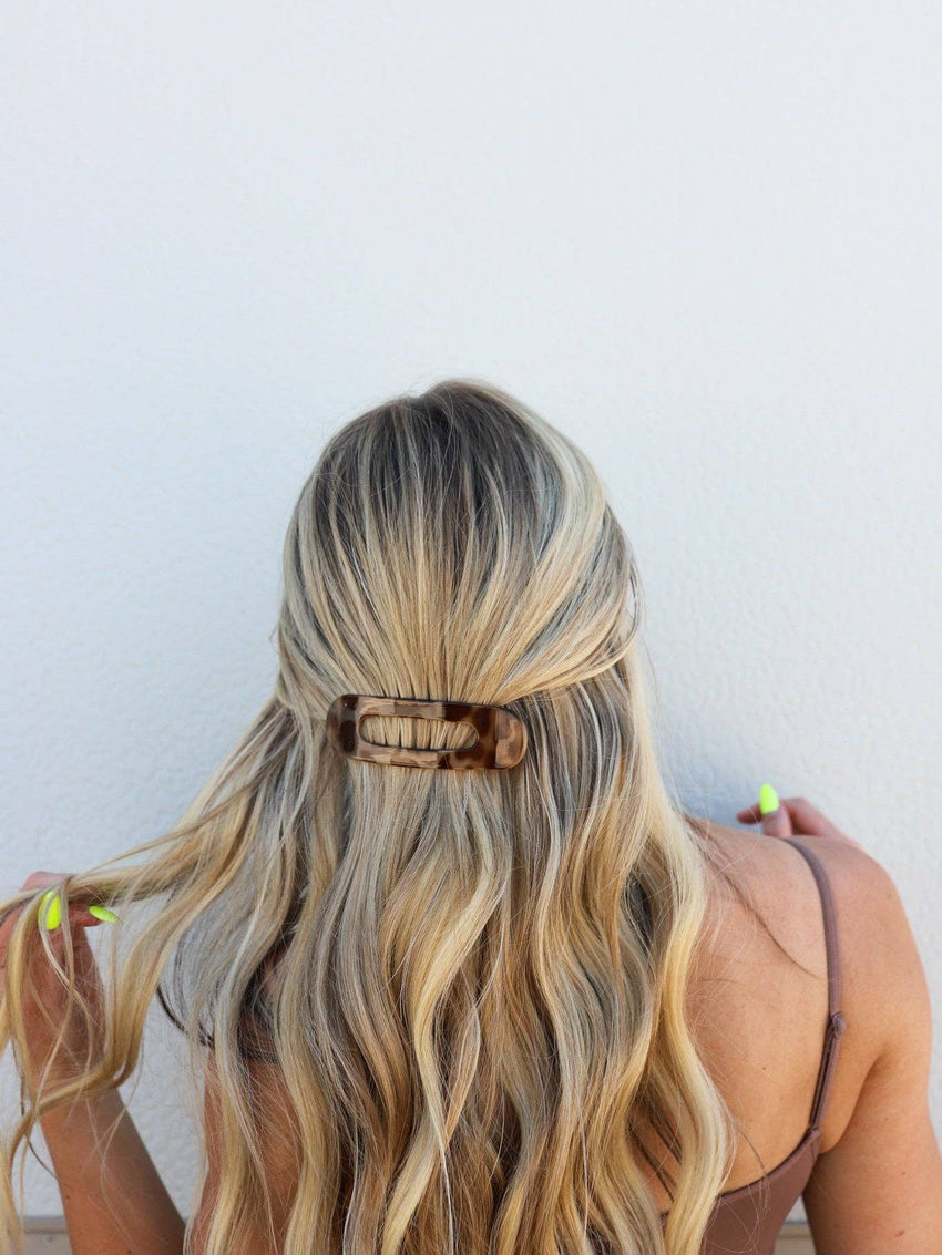 KAXI Lay Down Claw Clip — Flat Everyday Hair Clip in fun colors!