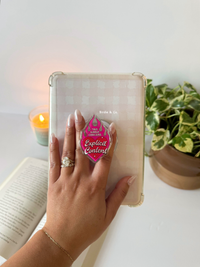 Explicit Content Kindle Grip - Bookish Gift,E-Reader Accessory