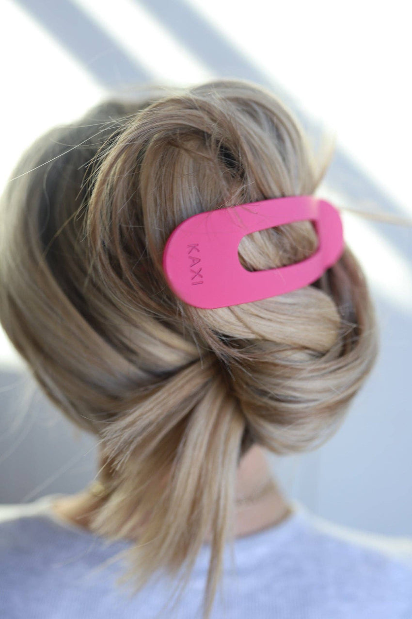 KAXI Oversized Lay Down Claw Clip — Flat Everyday Hair Clip