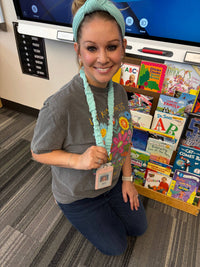 Teacher Gift | Scrunchy Lanyards