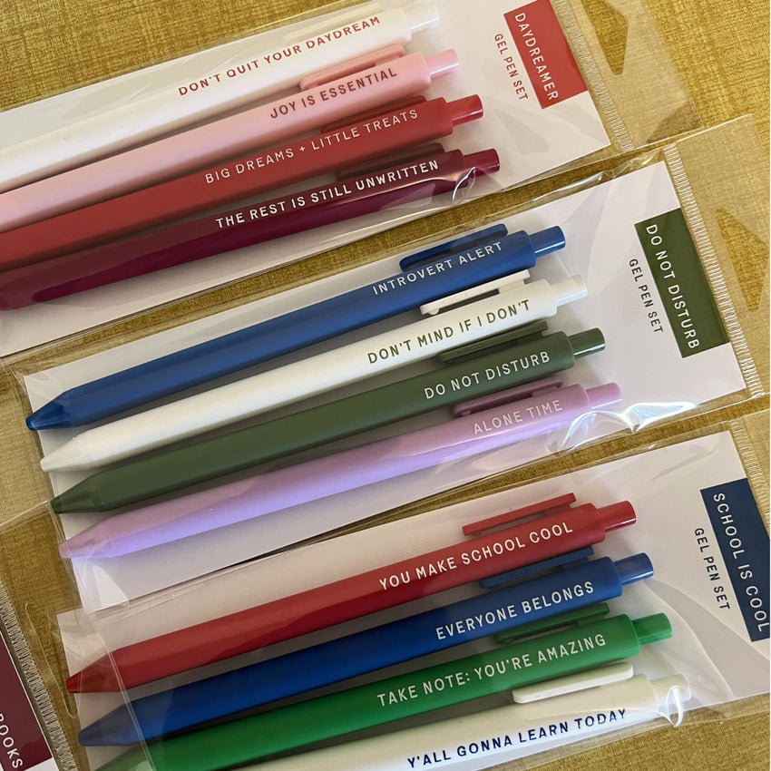 Please Hesitate To Reach Out Gel Pen | Funny Sarcastic Pens