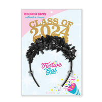 SALE! Class of 2024 Graduation Party Decor - Graduation Party Crown Headband