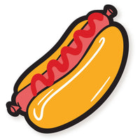 Hot Dog Sticker