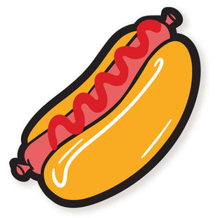 Hot Dog Sticker