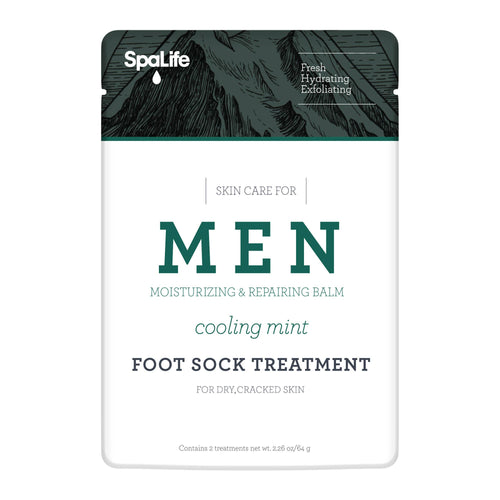 Gifts for Him | Men's Cooling Mint Moisturizing Foot Sock Treatment