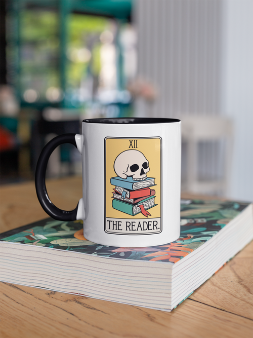 The Reader Tarot Card Coffee Mug