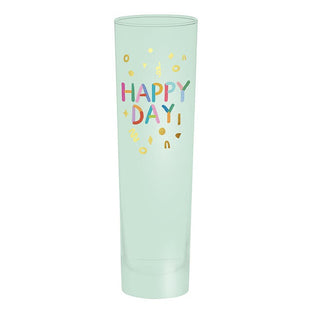 Flat Champagne Glass - Happy Day