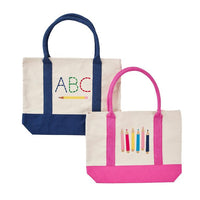 School Days - Fun, Large Teacher Tote Bag