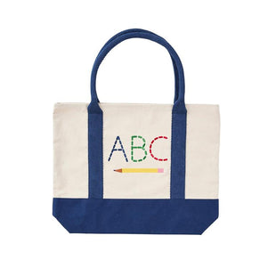 School Days - Fun, Large Teacher Tote Bag