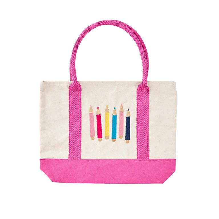 School Days - Fun, Large Teacher Tote Bag