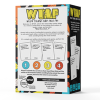 WTAF - Weird Things and Faux Pas Adult Party Card Game