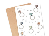 You're Getting Married Engagement Card