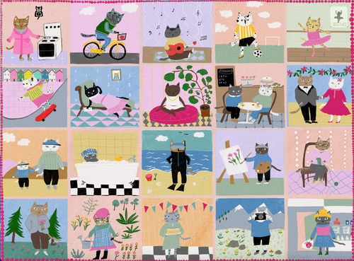 Are You Kitten? 1,000 Piece Cat Puzzle