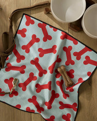 Yuletide Pup Paw Towel